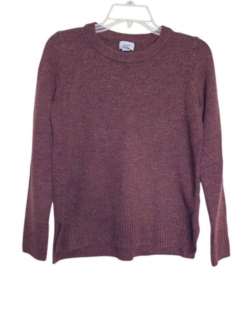 Old Navy Brown Knit Crew Neck Pullover Sweater Women's Size Medium